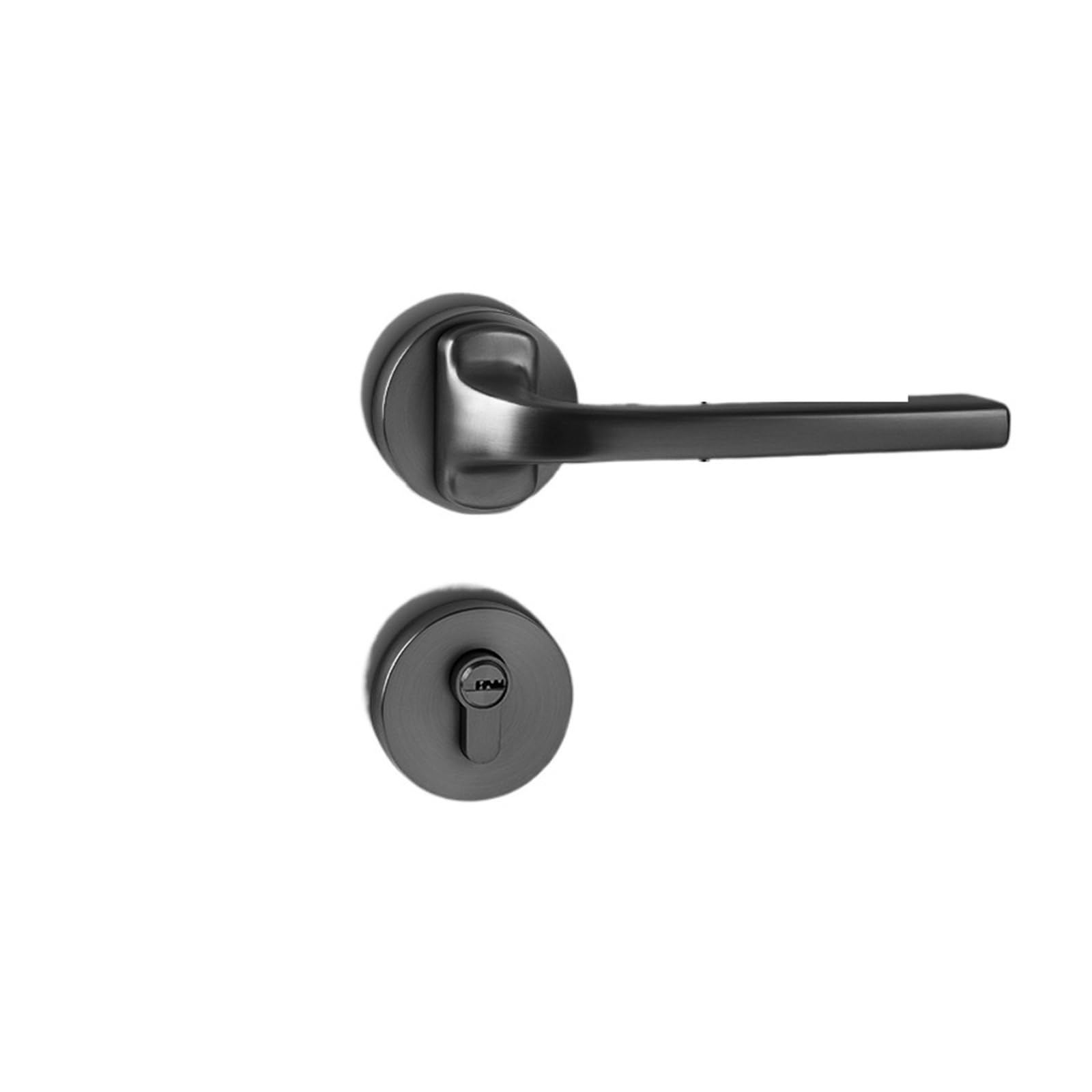 BSAXITHZB Silent Safety Door Lock Split Handle Furniture Hardware(KY-Grey)