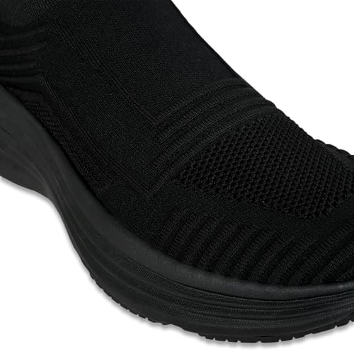 Image of Allen Cooper Training,Atheletic,Gym,Sports Comfortable Extra Max Cusion with Memory Foam Insole,Anti Skid Tech Grip Walking Shoes for Men(06202 Black /Grey-Sizes 6,7,8,9,10)