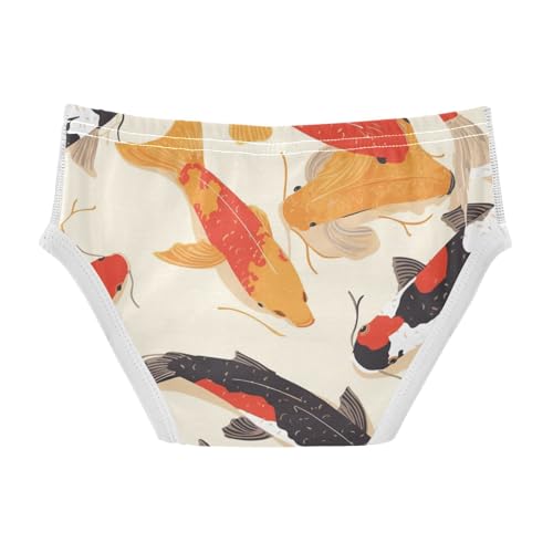 KLL Seamless Pattern Oil Painting Toddler Boys Pure Cotton Nighttime Underwear Cute Undies2