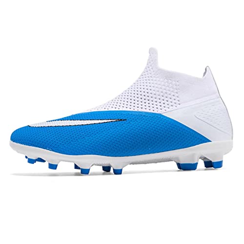 FFKL Chaussures De Football Hommes Crampons D'extérieur Chaussures D'athlétisme Professionnelles Jeunes Portent des Chaussures De Football Neutres,B-40 Cover
