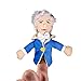 Alexander Hamilton Finger Puppet and Refrigerator Magnet - For Kids and Adults