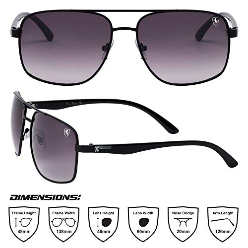 Khan Clutch - Squared Aviators Sunglasses4