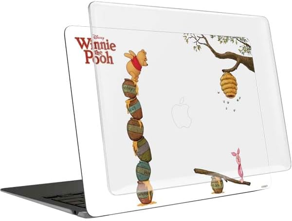 Skinit Laptop Case Plus Skin Compatible with MacBook Air 13in (2020) - Officially Licensed Disney Winnie The Pooh Honey Hive Design