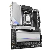 GIGABYTE B650 AERO G Mainboard - Unterstützt AMD Ryzen 9000er-Serie CPUs, bis zu 8000 MHz DDR5 (OC), 1xPCIe 5.0 + 2xPCIe 4.0 M.2, 2,5 GbE LAN, WiFi 6E, USB 3.2 Gen 2 – Ansicht 4
