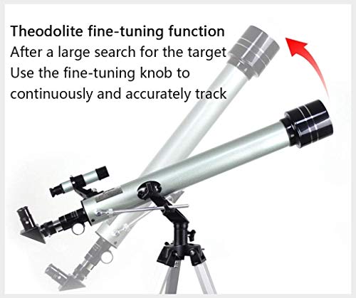 Telescopio Refractor Astronómico con Trípode de Aluminio miniatura 6