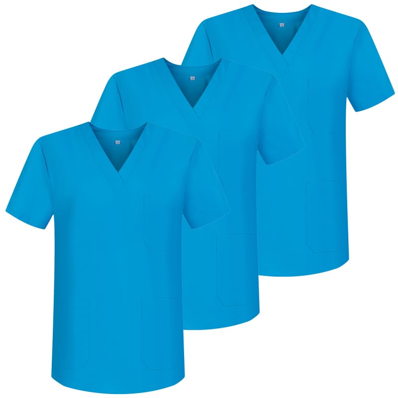 MISEMIYA - Packung 3 STK. - SANITÄRE CASACA Unisex SANITÄRE Uniformen SANITÄRE UNIFORM MEDIZINISCHE UNIFORM - 3-6801