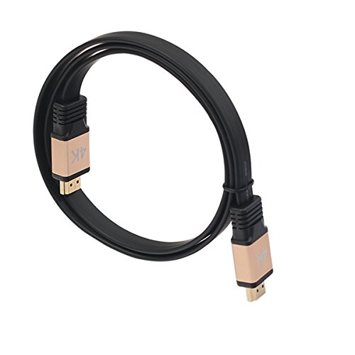 2.0 4K 3D HD 1080P to HD Multimedia Interface Cable 1.8m Gold Plated Connector For PSP Xbox PC Apple - Gold