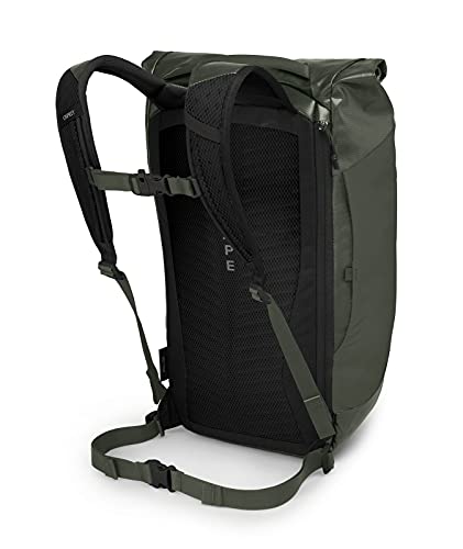 Osprey Transporter Roll Top mochila unisex para desplazamientos diarios Haybale Green O/S