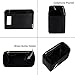 ZTUJO Purse Organizer Insert For Handbags, Silky Touching Bag Organizer Insert With Bottle Holder, Perfect for Speedy, Neverfull, Tote,ONTHEGO,Artsy,Handbag and More (Slender Large, Silky Black)