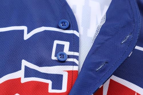 Image of Kids American Flag Patriotic USA Baseball Jerseys Statue of Liberty USA Eagle Sports Shirt & Shorts Outfits