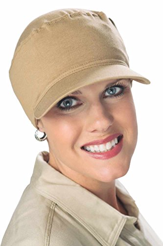 Softie Cancer Cap For Women In Chemotherapy Denim Chambrey #TOP2