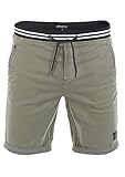 watsons hose Designer Chino Shorts von riverso mit Kordelzug aus 98% Baumwolle und 2% Elasthan. Diese trendigen Freizeithort im modernen Design mit Beinumschlag für Jungen und Männer sind in den Farben Schwarz, Grau, Grün, Blau, Navy und Beige erhältlich.