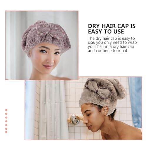 Buying Guide minkissy 2PCS Microfiber Hair Drying Cap Dry Hair Shower