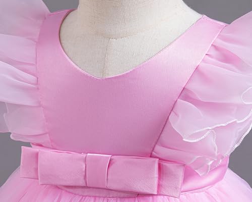 Nileafes Baby Girl Party Pageant Dress Tutu Flower Girls Ruffles Wedding Ball Gown Dresses4