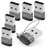 USB C to USB Adapter (6 Pack),Type A Charger Converter for Apple iWatch Watch Series 7 8 SE,iPhone 11 12 13 14 Plus Pro Max,AirPods iPad Air 4 5 Mini 6,Samsung Galaxy S20 S21 S22 … -  socw