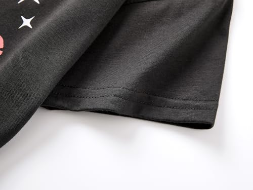 Image of Stylish Graffiti /Butterfly /Tropical Crop Top for Little & Big Girls - Cool Summer T-Shirt Clothes Size 6-18