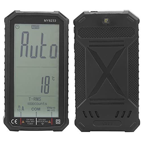 Multimètre numérique MY8233 ABS 600V avec écran rétroéclairé bicolore - 4
