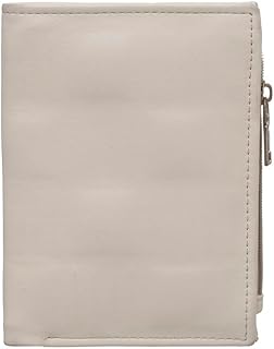 محفظة جلد مقاس 9 × 12 سم للنساء من ام ايه - بيج