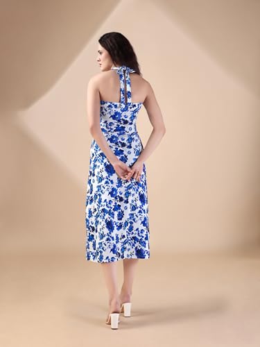 Image of PURVAJA Women's A-Line Midi Dress