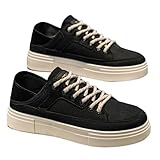 [TQAZQA] メンズ スリッポン 軽量 2way かかとを踏んで履ける キャンバス ブラック スニーカー リラックス 25.0 cm フラット ウォキングシューズ 履き心地 通気性 通勤