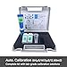 Apera Instruments, LLC-AI314 Premium Series EC60 Waterproof Conductivity Pocket Tester Kit, ±1% F.S Accuracy, Easy Switch of EC/TDS/Salinity, Replaceable Probe