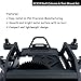 KEAcvise 4 Packs rc Body Post mounts with Clips for 1:10 axial scx10 pro rc Crawler car - Aluminum Alloy Shell Column & Post Mount Set