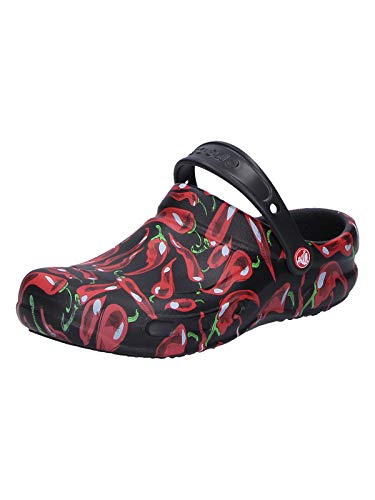 Sandália Bistro Peppers, Crocs, Adulto Unissex, Black, 41