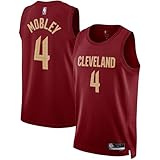 Evan Mobley Cleveland Cavaliers NBA Burgundy #4 Kids Youth 8-20 Icon Edition Swingman Player Jersey - Small 8