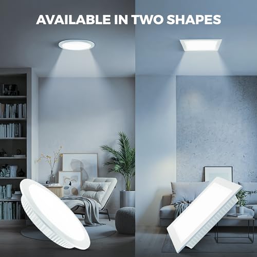 Image of Eveready 6W LED Trio Panel, Inbuilt 3CCT Modes (6500K-4000K-3000K), 4kV Surge Protection, Square, Pack of 1