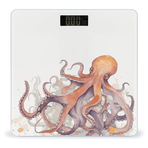 Báscula Digital de Baño Octopus Tentacles con Pantalla LCD miniatura 1