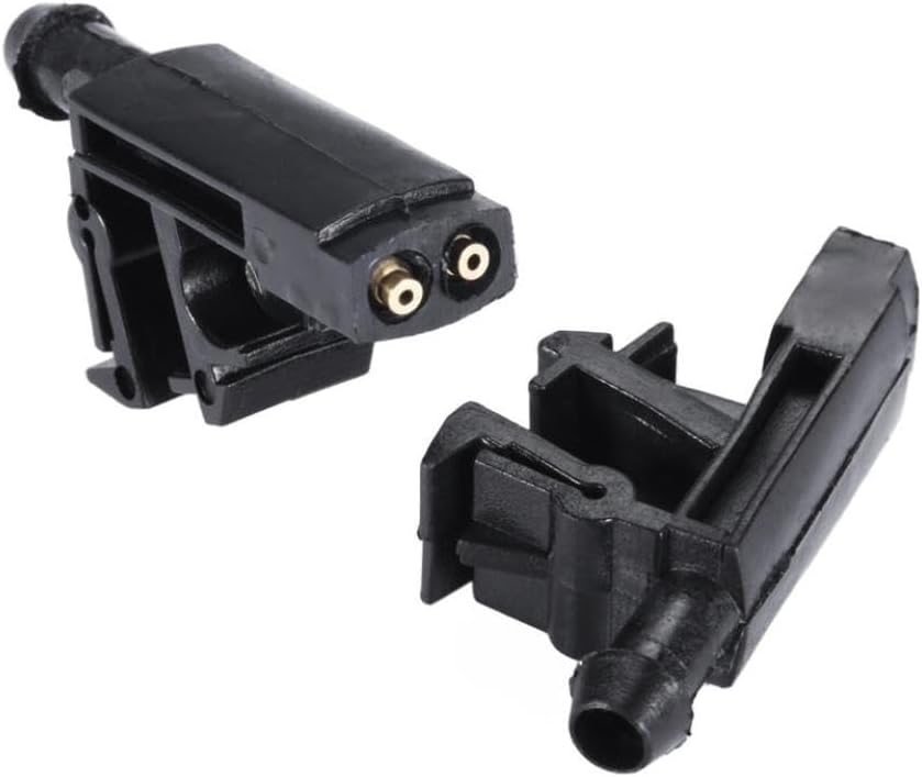 2 Pcs 6438A0 Front Windshield Wiper Washer Jet Nozzle Spray Outlet Hood Compatible with 406 605 Berlingo Xantia Automotive Motorcycle Parts Replacement for 6438A0