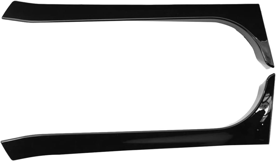 Gloss Black Rear Window Side Spoiler Canard Canards Splitter Replment 6 MK6 GTR/GTD 2008-2013