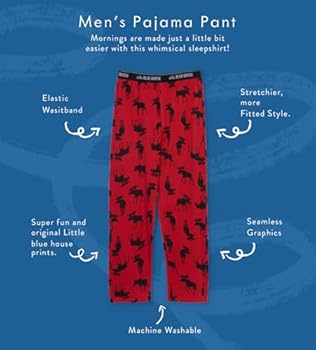 Shop Men's Pajamas - Little Blue Hoe