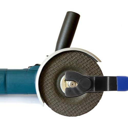 Ousuwo Llave universal ajustable para amoladora angular, herramienta de agarre con revestimiento de plástico antideslizante de 19 cm para amoladoras angulares, recortadoras y máquinas de corte - imagen 7