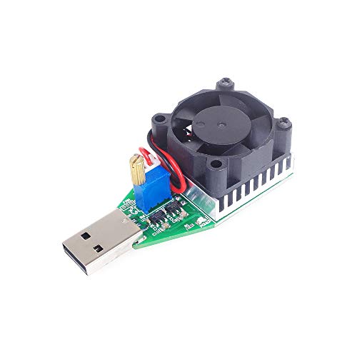 ANGEEK 15W USB Last Widerstand DC 3,7-13 V Einstellbare Konstantstrom Elektronische Lastentlader...