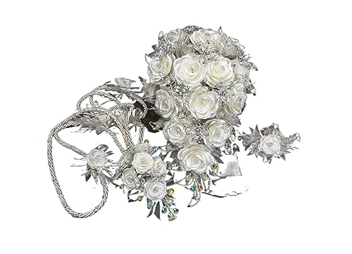 A&C Quinceañeras and More Artificial Wedding Bouquet Ramo de boda