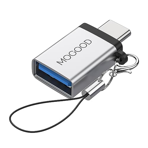 MOGOOD Adaptateur USB C vers USB Thunderbolt 3.0 OTG Adaptateur Type C vers USB 3.0 Femelle Adaptateur Type C Thunderbolt 4 OTG convertisseur pour Apple Macbook Pro Samsung Galaxy s22 S23