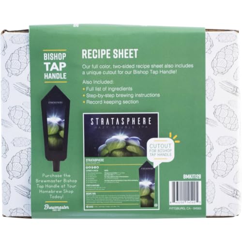 DIPA Stratasphere Hazy Double IPA (Imperial) Premium Homebrewing Extract Ingredient Beer Kit from Brewmaster BMKIT128