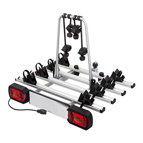 PORTE-VELOS SUSPENDU SUR ATTELAGE RABATTABLE POUR 4 VELOS | Porte-vélo Cover