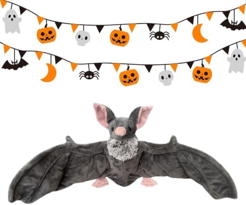 Halloween Stuffed Bat Snuggle Soft Snuggle Bat Doll — view 7