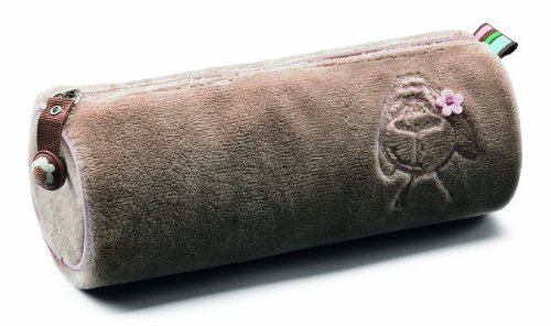 Preisvergleich Produktbild Nici 30019 - Mäppchen braun rund, Plüsch