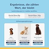 ProDen PlaqueOff Bites, Kauartikel für Zahnpflege Hund 60 g, Hunde Leckerlies zum Zahnbelag entfernen, Für kleine Hunde, Bei Plaque und für frischen Atem, Zahnreinigung Hund, Gemüse