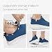 Imagen de HKR Zapatillas Deportivas Mujer Sin Cordones Ligero Slip-on Malla Casual Tenis Transpirable Zapatos Fascitis Plantar para Caminar Correr Azul vaquero 37 EU