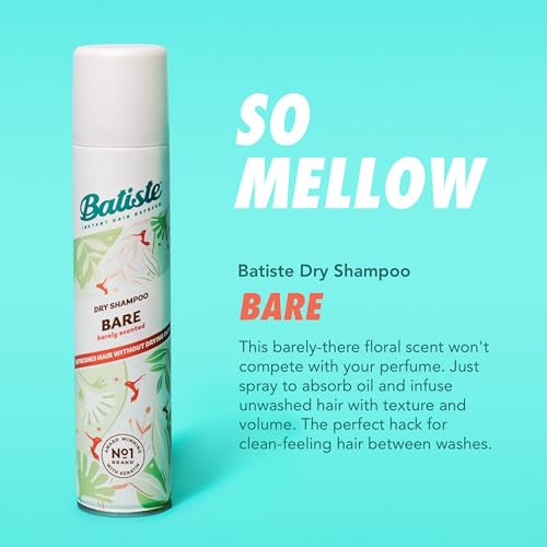 Batiste Dry Shampoo, Bare Fragrance, Refresh Hair and Absorb Oil Between Washes, Waterless Shampoo for Added Hair Texture and Body, 5.71 oz - Image 6