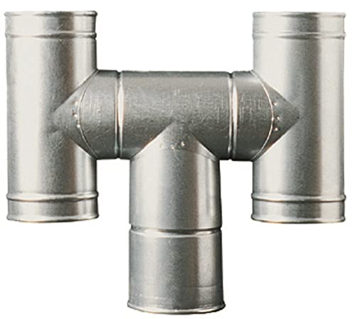 O.V.S. 9774514 schornsteinemissionen Stahlblech verzinkt mit H, Durchmesser 14 cm