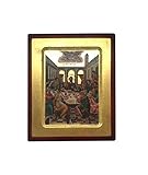 Crochet de suspension à l'arrière, prêt à être accroché.