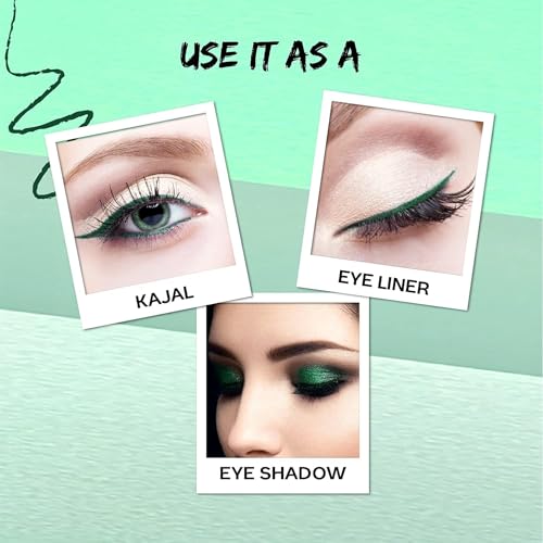 Lápiz de ojos Faces Canada Longwear verde resistente al agua miniatura 6