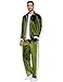 COOFANDY Men Velour Tracksuits Outfits 2 Piece Fashion Casual Men Fall Warm Up Suits 2 Pieces Set