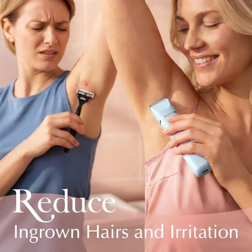 Bikini Trimmer for Women — side view showing full product dimensions