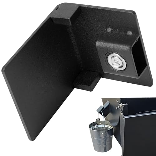 Piezas de repuesto para rejilla de grasas de pellets para parrillas Traeger, conducto auxiliar de pellets de imán fuerte para Traeger Ironwood 885, Pro 780, accesorios perfectos para trampa de grasa